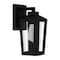 Quoizel Blomfield 1-Light Matte Black Outdoor Wall Lantern BLOM8405MBK - alternate 4